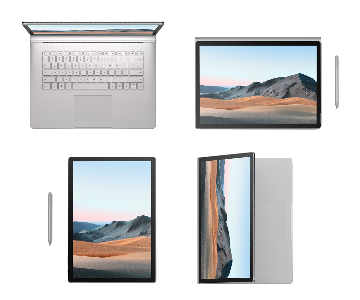 Microsoft Surface Book 3 i7-1065G7 16GB 256SSD GTX1660Ti 15 Touch W10 Platinum