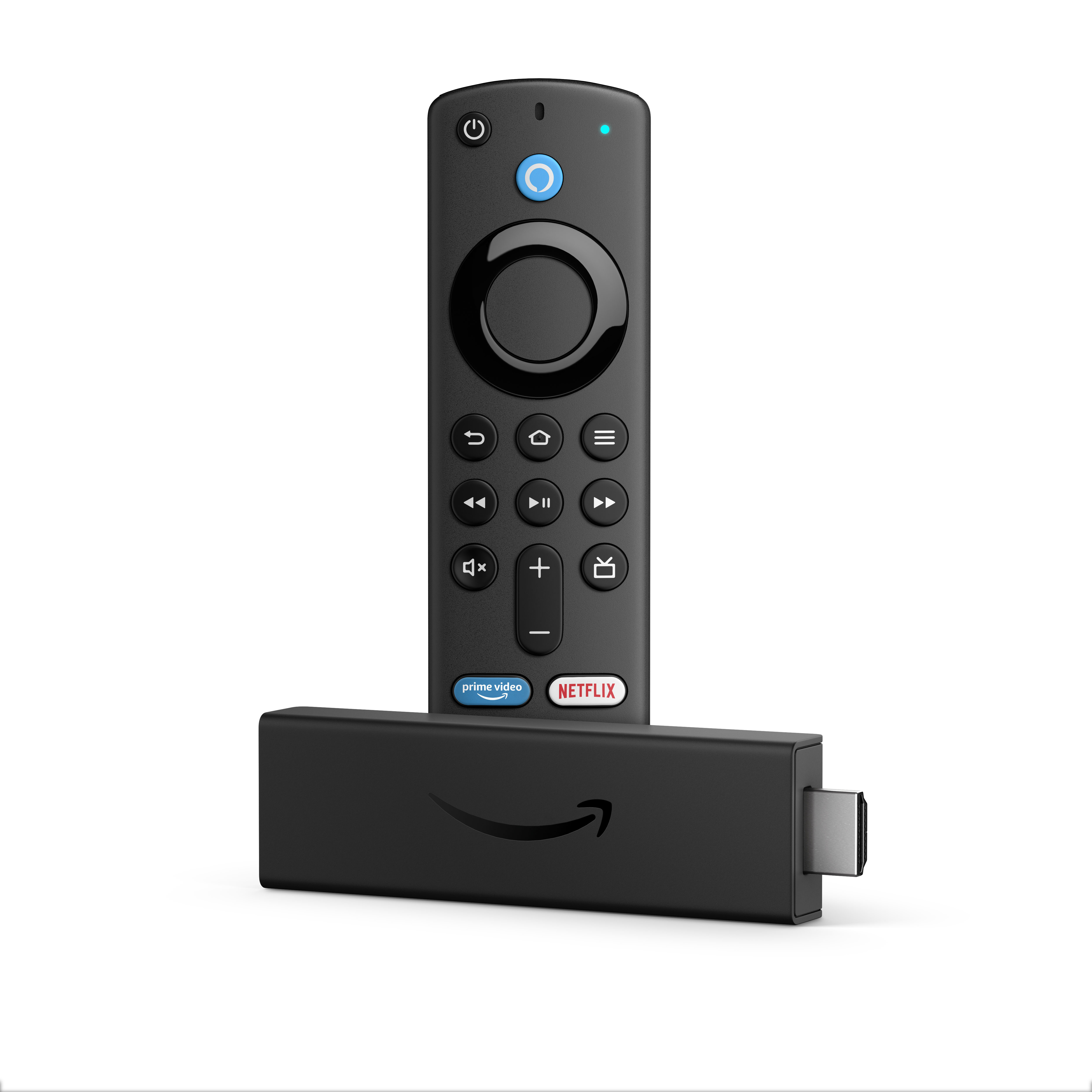 Amazon Fire TV Stick 2021 HDMI Full HD Preto Embalagem Danificado
