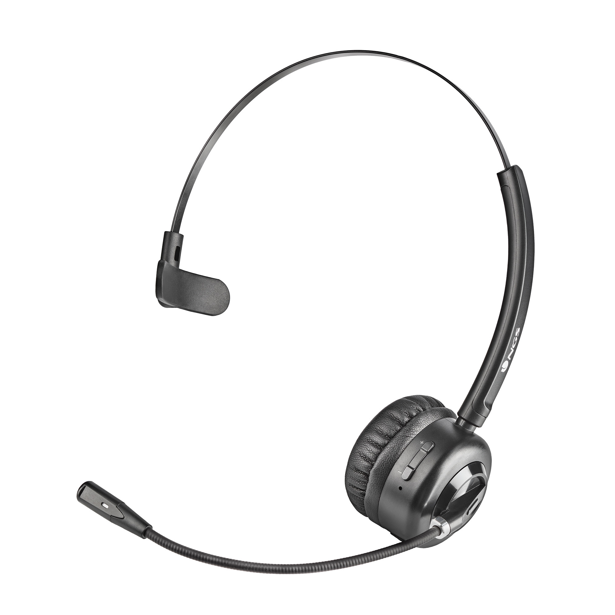 NGS Buzz Blab Wireless Headphones Diadema Office Chamada Bluetooth CHAMADA BLACK