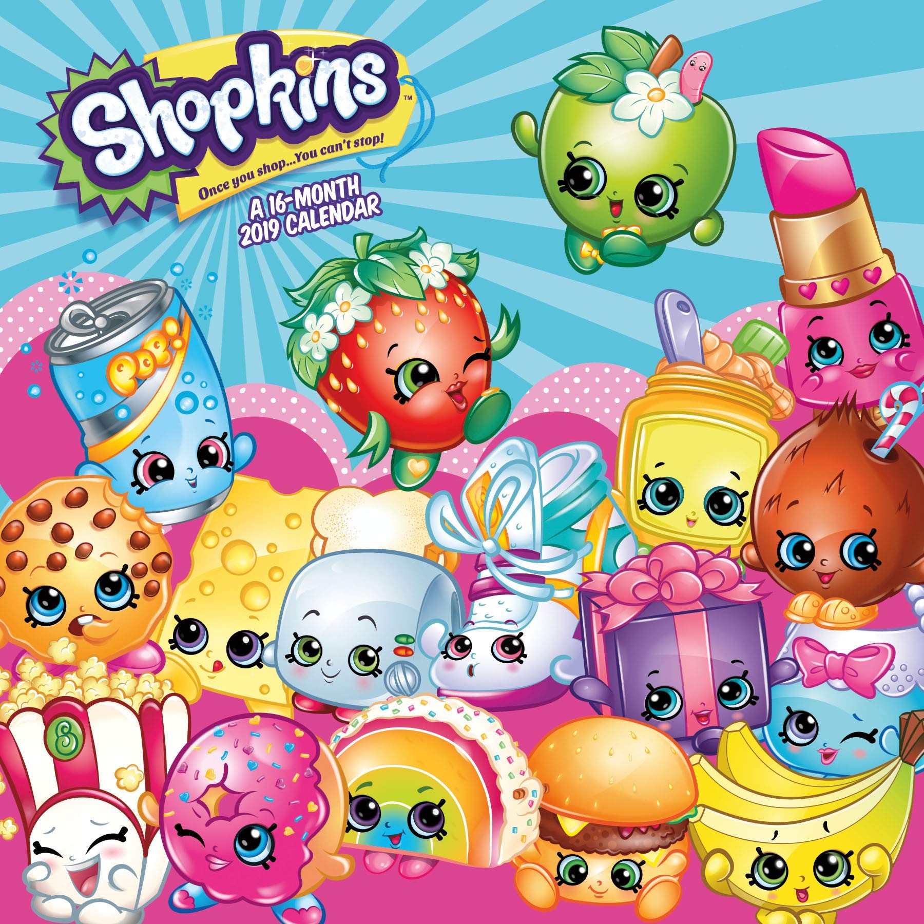 Shopkins 2019 Calendar