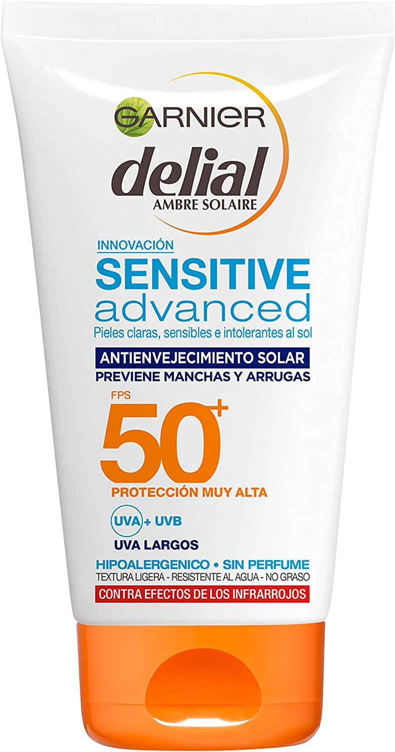 Garnier Delial Sensitive Avançado - protetor solar facial hidratante