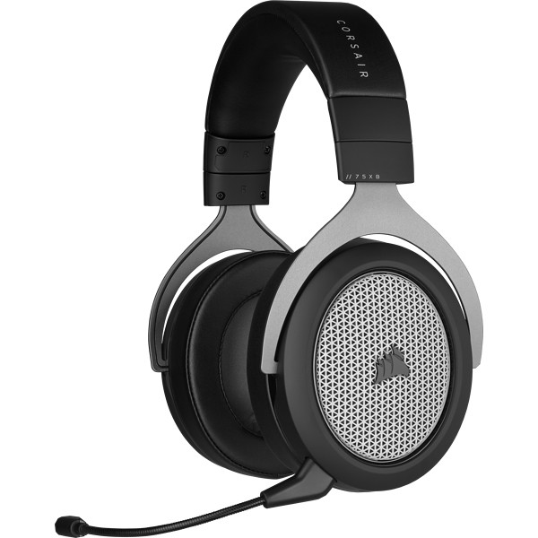 Fones de ouvido de jogos sem fio do Corsair HS75 Recondicionado