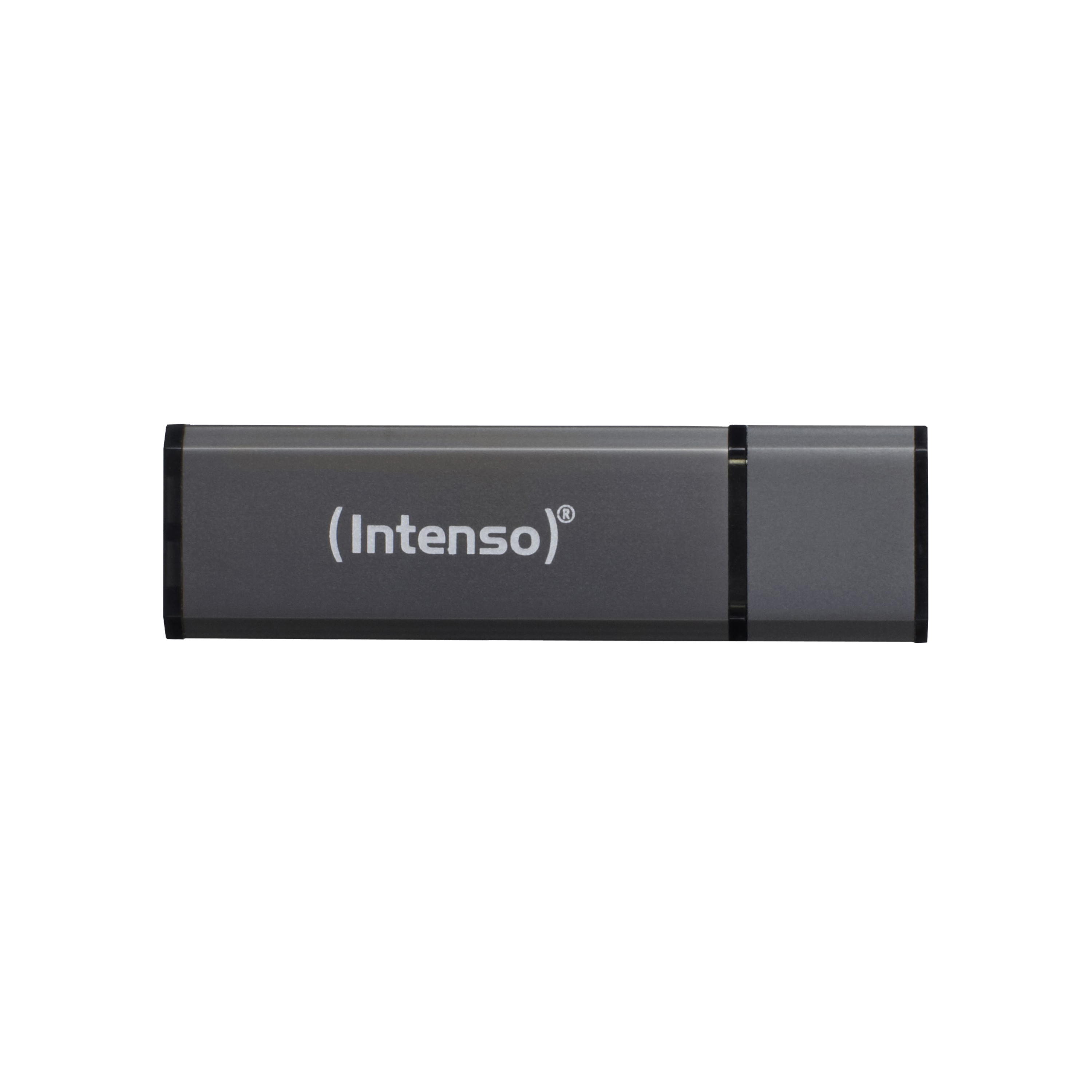 Intense ALU linha 64 GB - 64 GB de memória USB (USB 2.0, escrevendo 6,5 MB   s, 28MB de leitura   s, top), preto