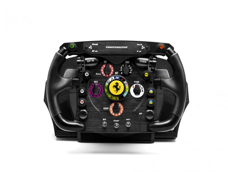 Thrustmaster Ferrari F1 Wheel Add-On Black RF Analogue Steering Wheel PC, Playstation 3 Open Box