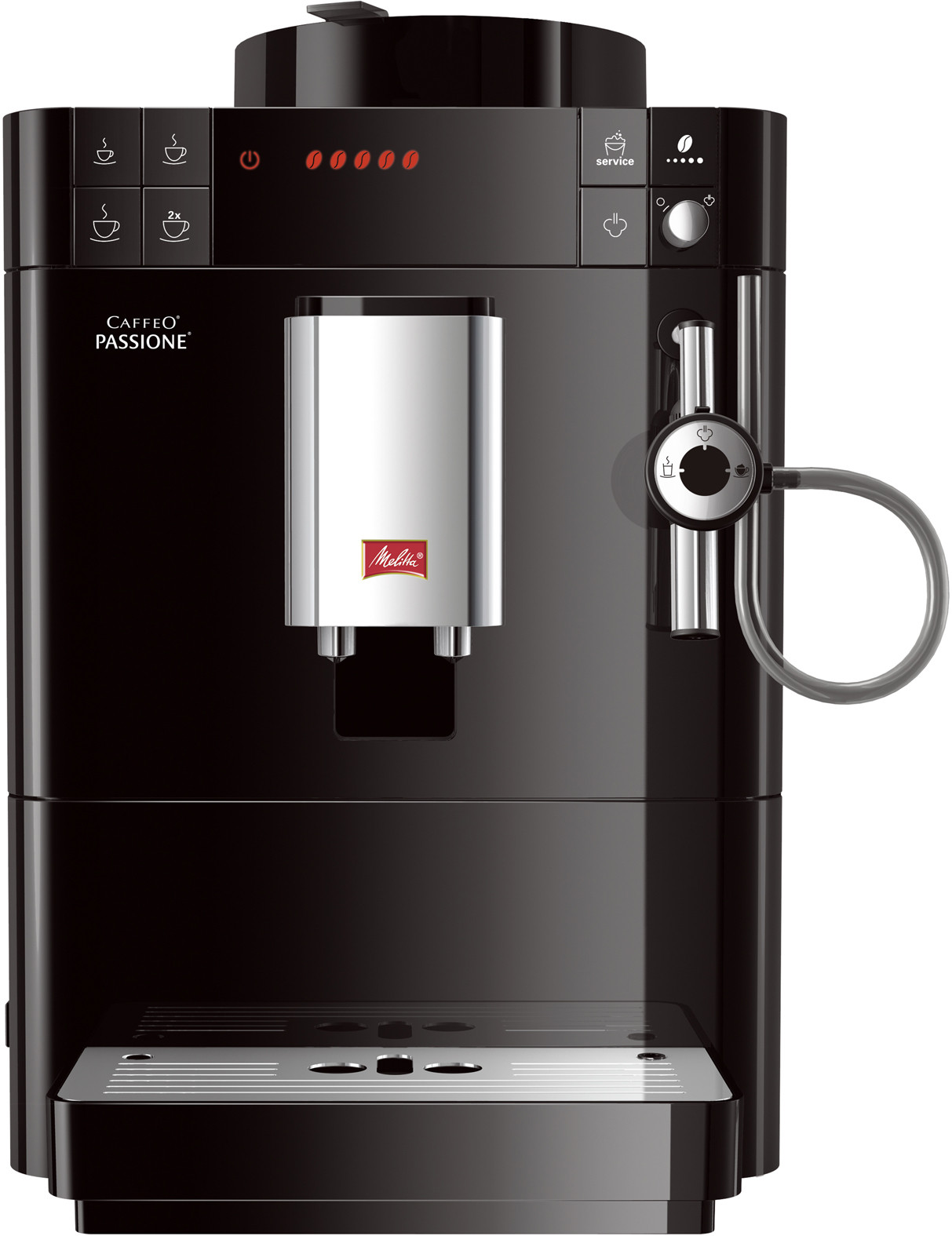 Melitta F 53 0-102 Caffeo Passione Black 10bar 1400W 1.2L Cafeteira Super Automática Embalagem Danificado